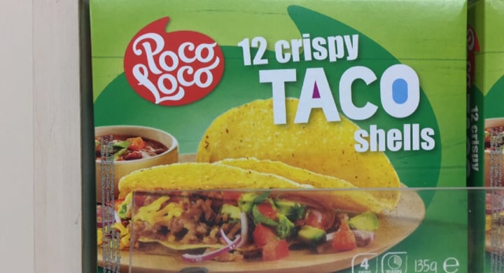 photo of Poco loco Taco shells shared by @catmitortuga on  18 Sep 2019 - review