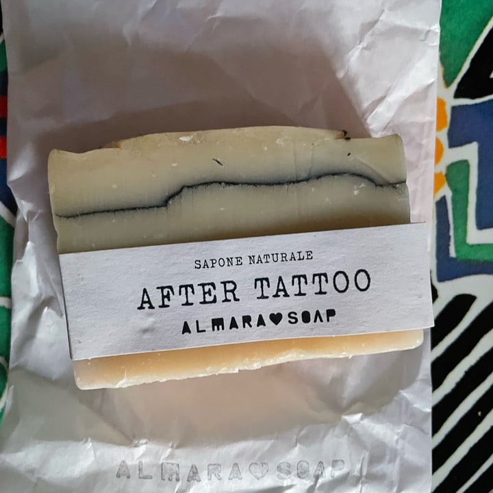 photo of Almara soap Sapone After Tattoo shared by @aocchiodablanche on  29 Jun 2022 - review
