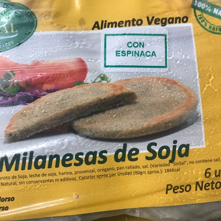review photo of Natural Green Milanesas de soja con espinaca shared by @candeballesta on 15 Sep 2022 - review