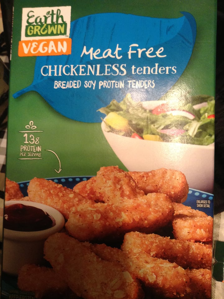 photo of Earth Grown Meat Free Chickenless Tenders shared by @alex on  04 Mar 2019 - review