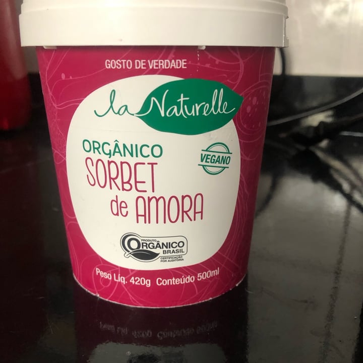 photo of La naturelle Sorbet de Amora shared by @lisandre on  16 Apr 2022 - review