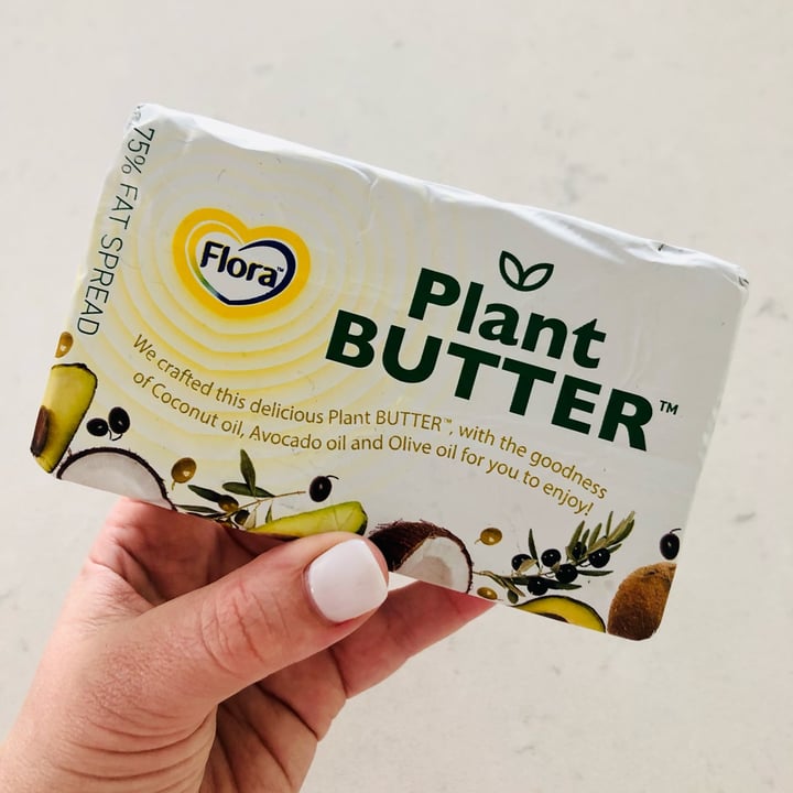 photo of Flora plant butter with olive x coconut and avo shared by @kirstent on  22 Oct 2022 - review