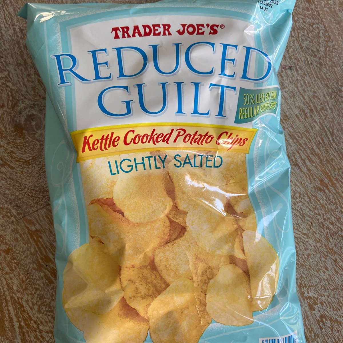 Trader Joe's Reduced Guilt Kettle Cooked Potato Chips (Lightly Salted