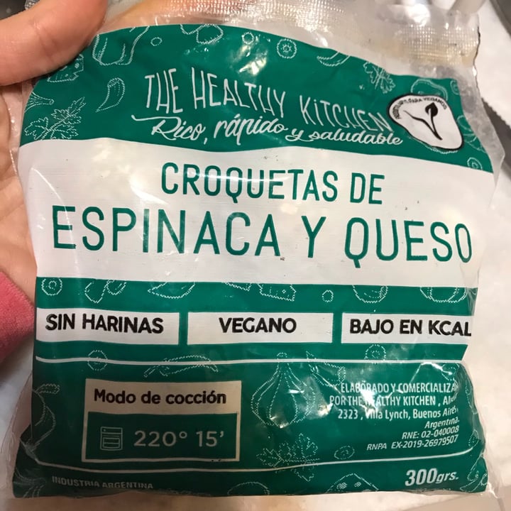 photo of The Healthy Kitchen Croquetas de Espinaca y Queso shared by @esteficasotti on  27 Jun 2020 - review