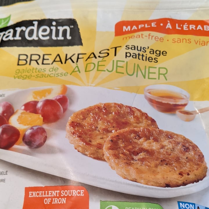 photo of Gardein Breakfast Saus’age Patties Maple shared by @poweredwithplants on  26 Jun 2021 - review