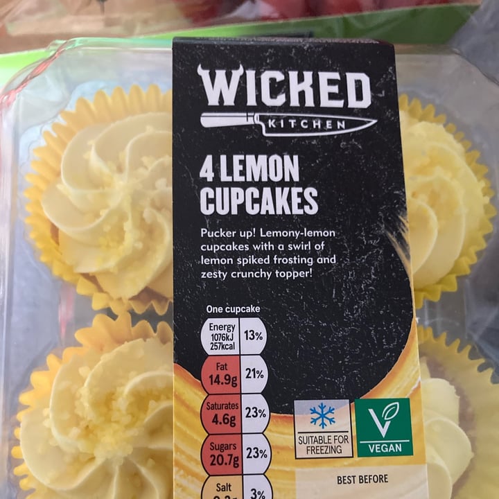 photo of Wicked 4 Lemon cupcakes shared by @jontr on  01 Nov 2021 - review