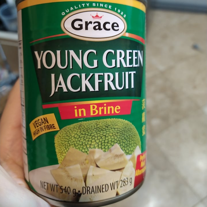photo of Grace Jackfruit in brine shared by @shaggyvegan on  08 Dec 2021 - review