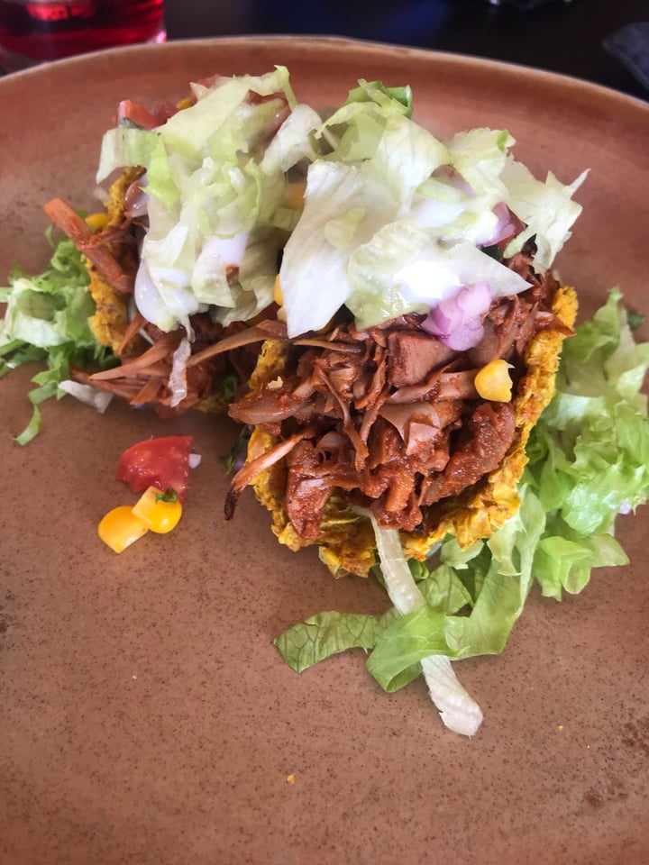 photo of Moksa Plant-based Restaurant & Permaculture Garden Jackfruit Tacos shared by @letusbeheroes on  09 Aug 2019 - review