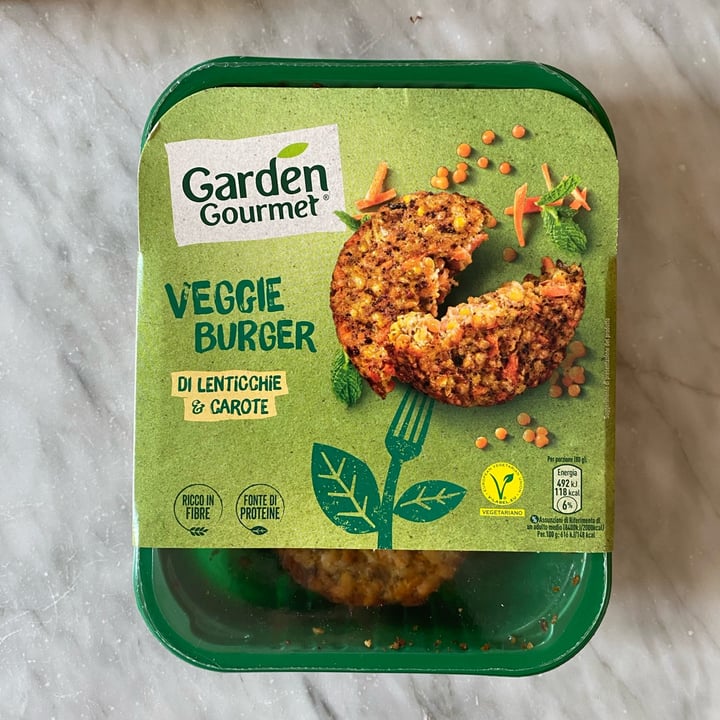 review photo of Garden Gourmet Burger Di Lenticchie E Carote shared by @giuliamayer on 24 May 2022 - review