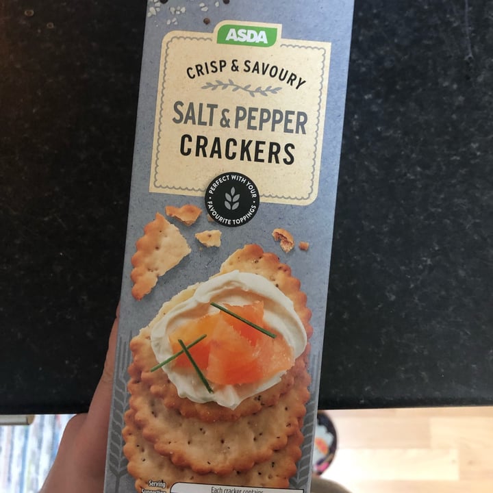 review photo of ASDA Salt & Pepper Crackers shared by @rubinalabozzetta on 05 Apr 2022 - review