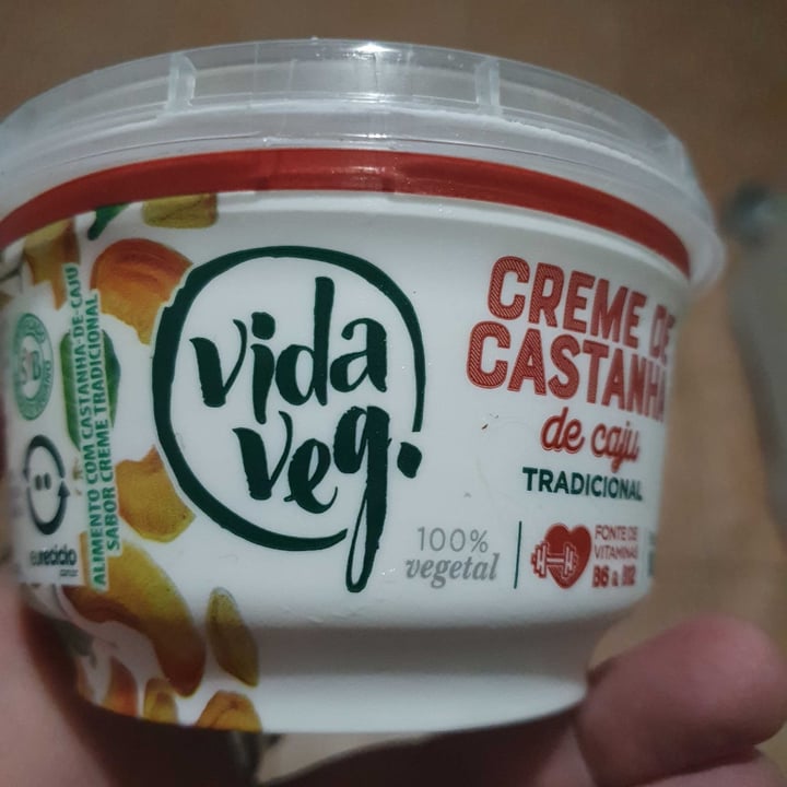 photo of Vida Veg CREME DE CASTANHA DE CAJU shared by @lillianglory on  12 Nov 2022 - review