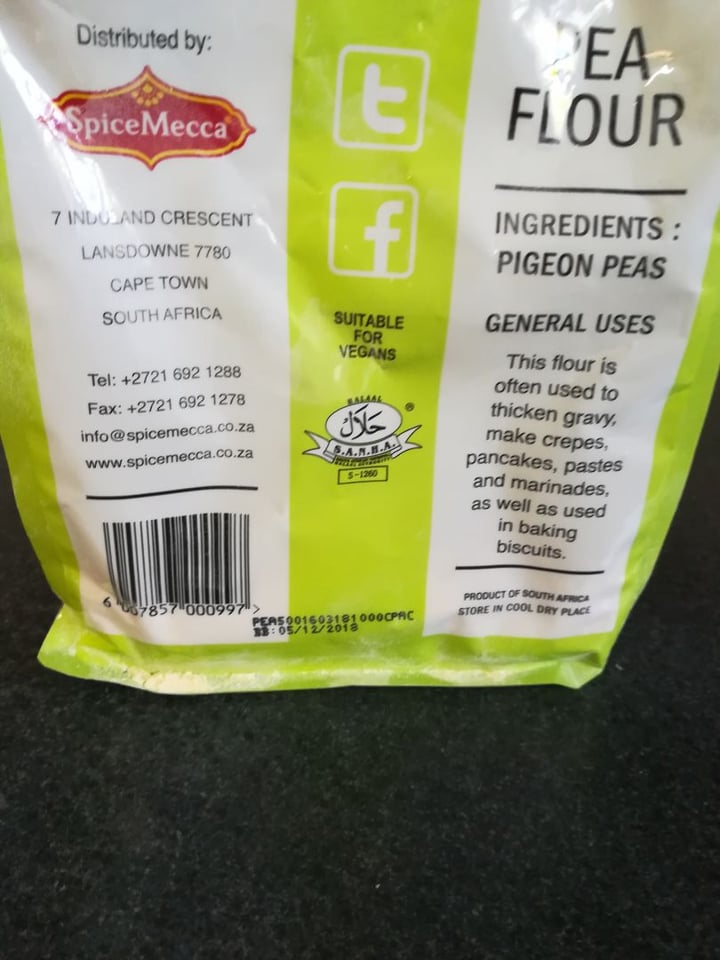 photo of Spice Mecca Pea Flour shared by @jehpam on  19 Dec 2019 - review