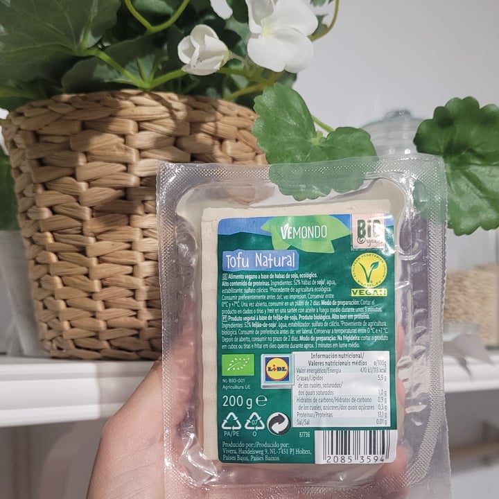 photo of Vemondo Tofu Bio al naturale shared by @ruth17 on  17 May 2022 - review