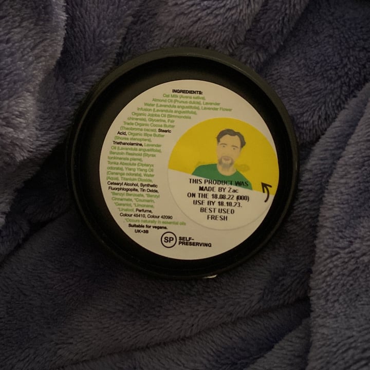 photo of LUSH Fresh Handmade Cosmetics Body lotion Sleepy shared by @ceciliasb on  26 Oct 2022 - review