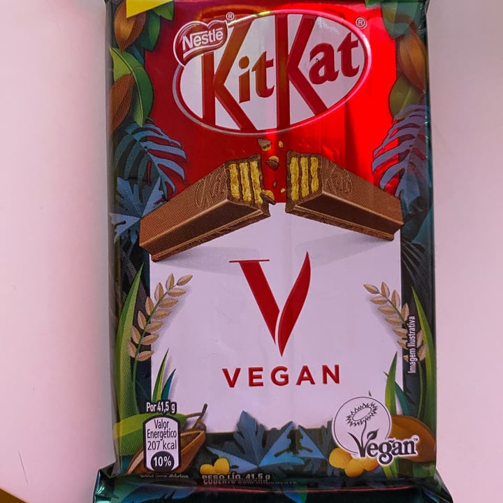 photo of Nestlé Kitkat Vegan shared by @flacalux on  28 May 2022 - review