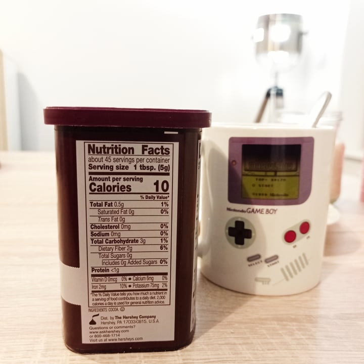 review photo of Hershey's Cocoa 100% Natural Unsweetened Cacao shared by @koyott on 07 Jan 2021 - review