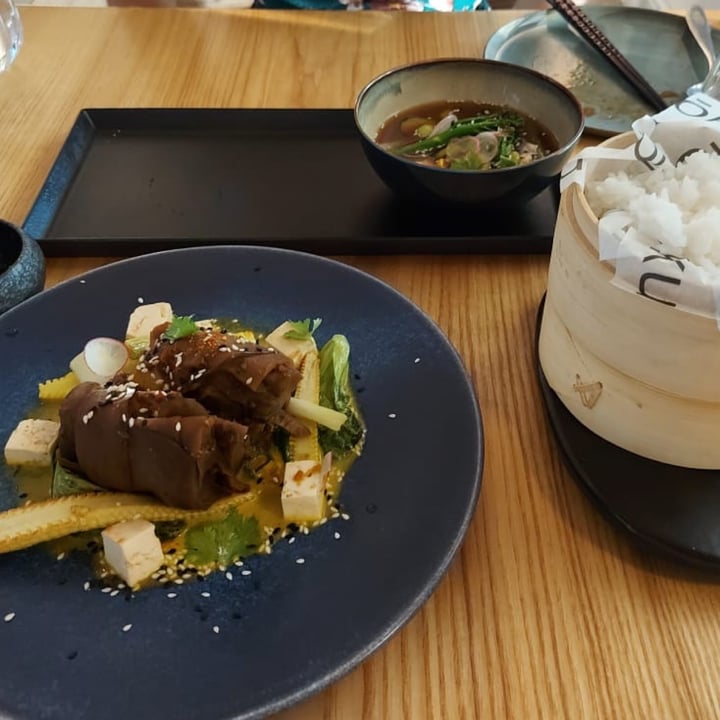 review photo of Oku Asian Eatery Aubergine Curry shared by @georgimei on 09 Sep 2021 - review