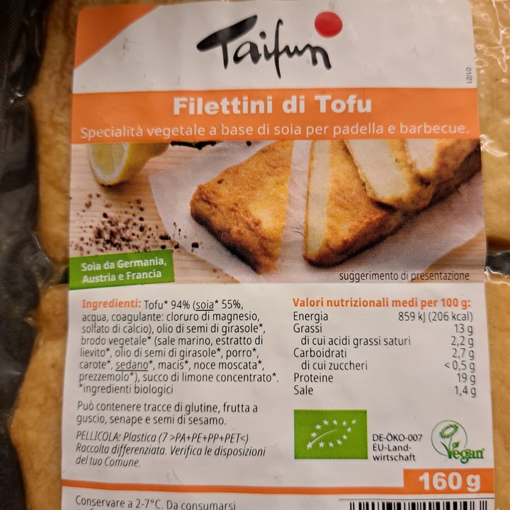 photo of Taifun Filettini di Tofu shared by @urletto on  11 Oct 2022 - review
