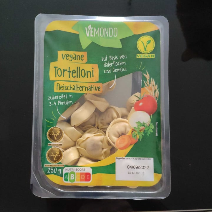 photo of Vemondo vegane Tortelloni Fleischalternative shared by @dayel on  06 Sep 2022 - review