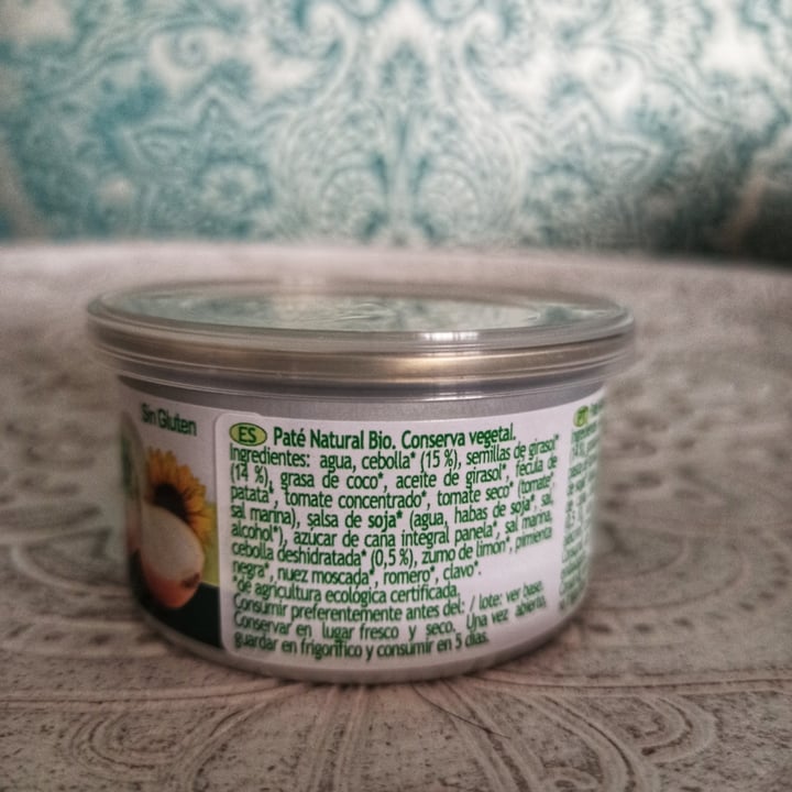 review photo of Alvime Paté Vegetal Natural shared by @saramar on 03 May 2021 - review
