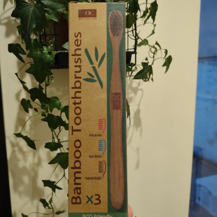 photo of Xoc toothbrush Bamboo toothbrush shared by @annanever on  21 Dec 2021 - review