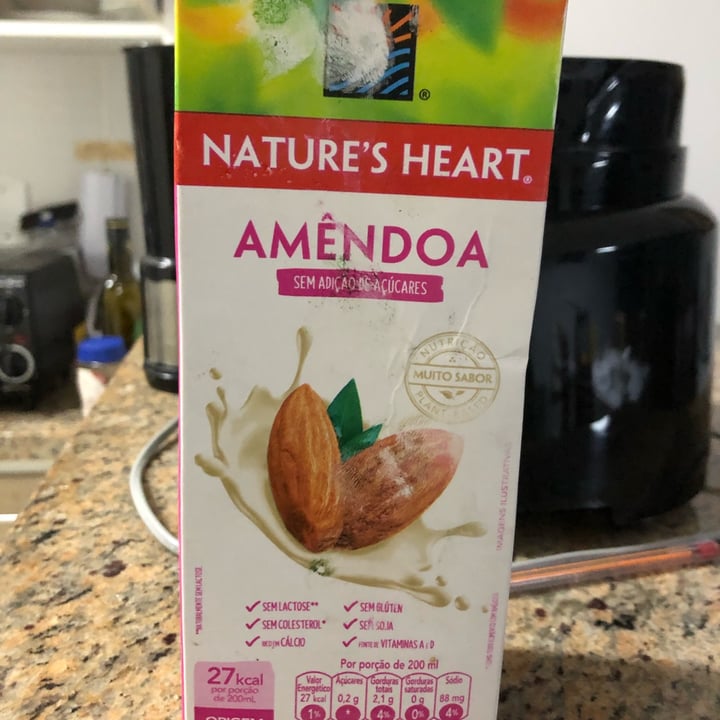 photo of Nature's Heart Almond Milk shared by @jesuseuconfioemvos29 on  21 Jul 2022 - review
