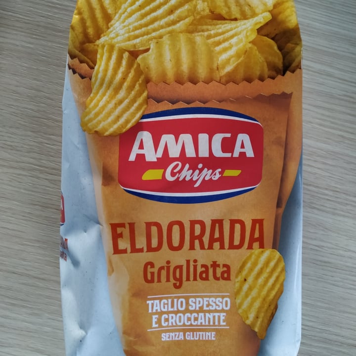 review photo of Amica Chips Eldorada Grigliata - Taglio Spesso E Croccante, -30% Grassi shared by @zema on 01 Apr 2022 - review