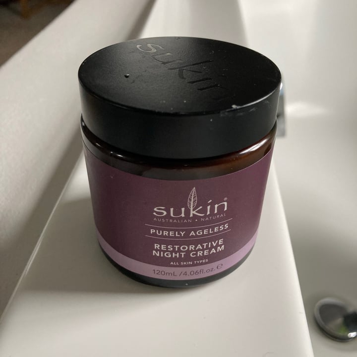 photo of Sukin Restorative night cream - purely ageless shared by @dianamiguel on  28 Jun 2021 - review