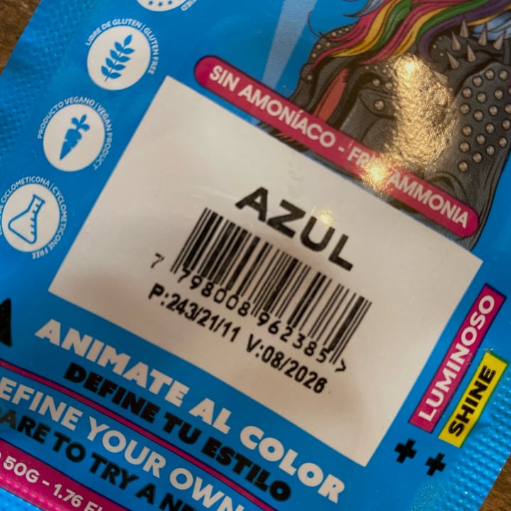 review photo of Otowil Tintura Fantasía Azul shared by @alexisedsoto on 02 Dec 2021 - review