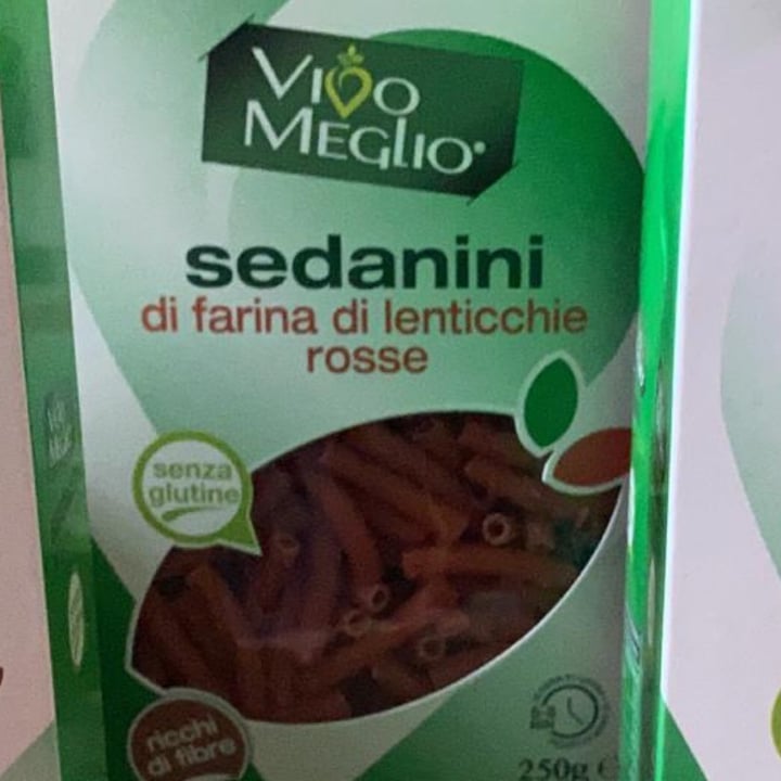 photo of Vivo Meglio Sedanini di farina di lenticchie rosse shared by @cricocomera on  10 Dec 2021 - review