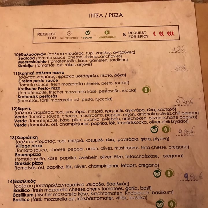 photo of Raeti Taverna Restaurant Pizza Basilico shared by @jess-ps on  19 Apr 2022 - review