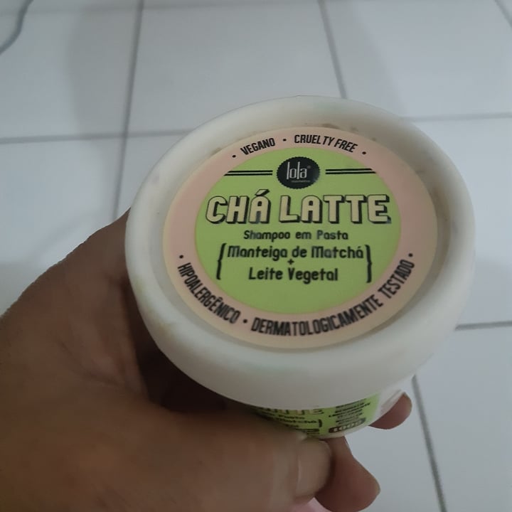 photo of Lola Cosmetics Chá Latte Shamoo em Pasta - Manteiga de Matcha + Leite Vegetal shared by @karinaferrer on  20 Jun 2022 - review