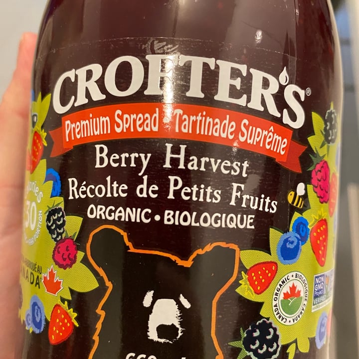 review photo of Crofter’s Berry Harvest Organic Fruit Spread shared by @stanis01 on 08 May 2022 - review