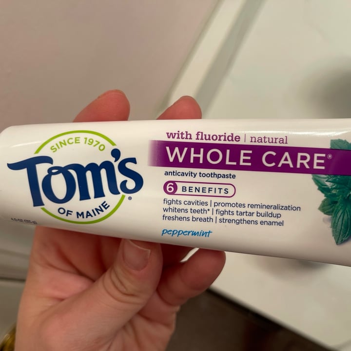 review photo of Tom's of Maine Fluoride Free Toothpaste shared by @bluebubbles373 on 24 Jun 2021 - review