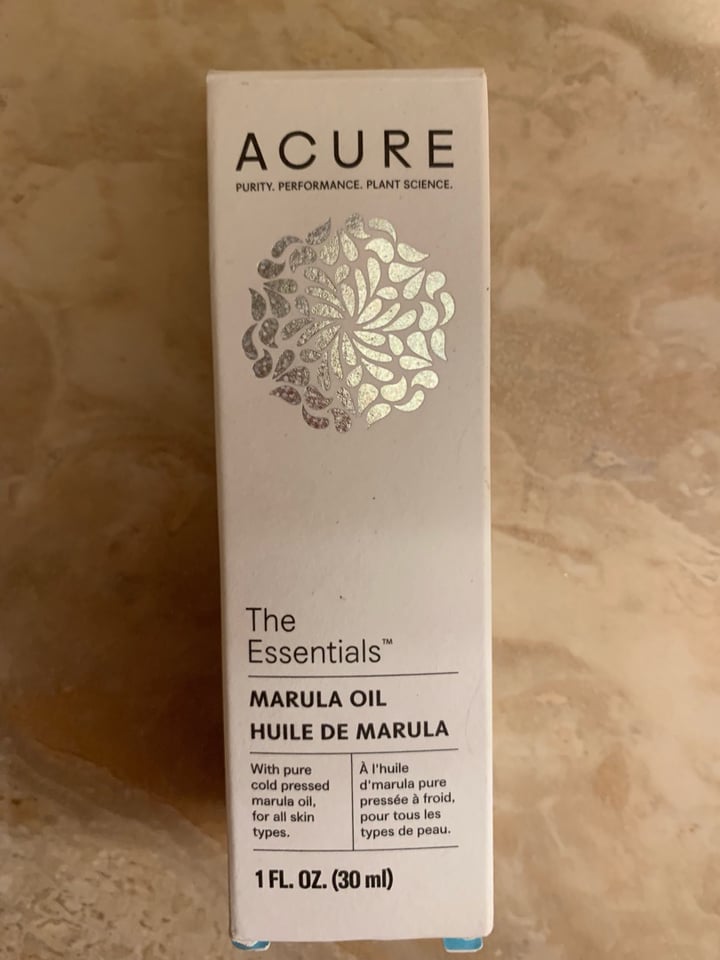 photo of Acure Acure Marula Oil shared by @melissanelson13 on  28 Dec 2019 - review