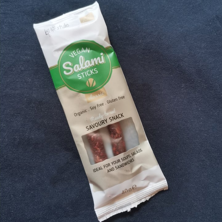 photo of Bio style Vegan Salami Sticks - Classic shared by @valibabali on  01 Jul 2021 - review