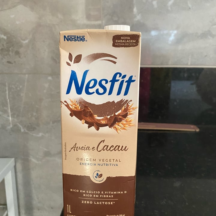 photo of Nesfit Bebida Vegetal de Arroz e Cacau shared by @claudiastoeglehner on  30 Jun 2022 - review