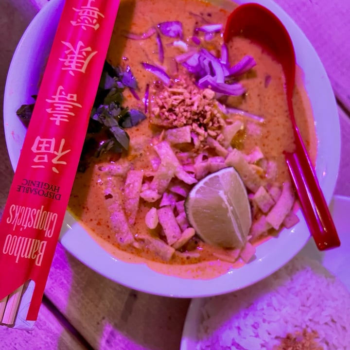 photo of Top Burmese Vegan khao soi shared by @justinpdx on  31 Oct 2021 - review