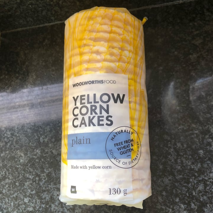 photo of Woolworths Food Yellow corn cakes shared by @saveg on  15 Feb 2022 - review