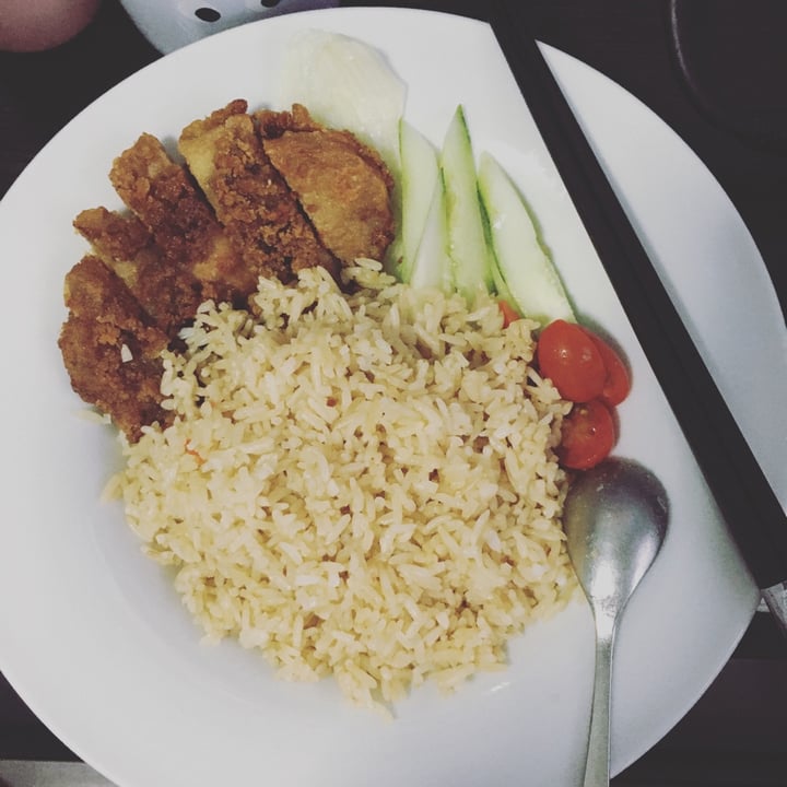 photo of Rice House Vegetarian Chicken Cutlet Rice shared by @mags21 on  14 Dec 2019 - review