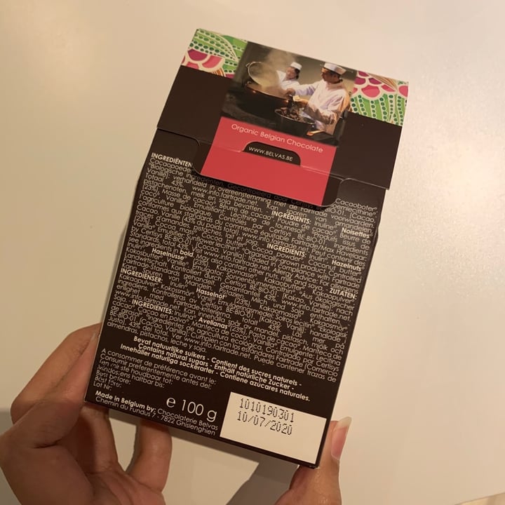 review photo of Belvas Belgian chocolate Cocoa Hearts Hazelnut Praliné - Low Sugar shared by @gymu on 14 Nov 2019 - review