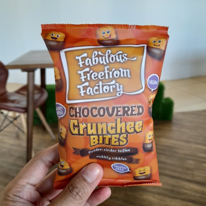 photo of Fabulous Freefrom Factory Dairy Free Chocovered Crunchee Bites shared by @raffymabanag on  27 Dec 2021 - review