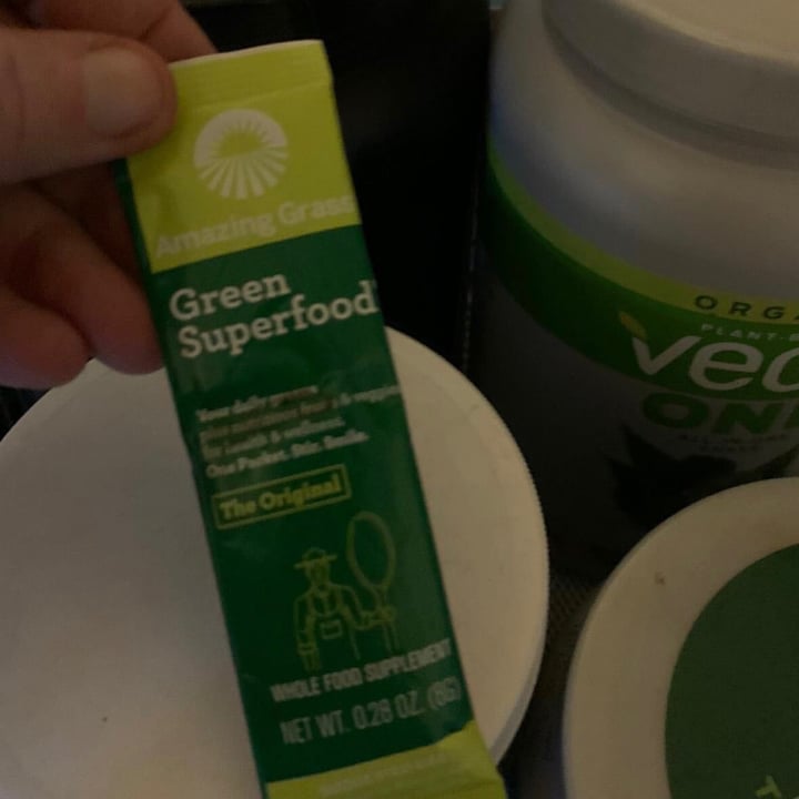 photo of Amazing Grass Wheat grass shared by @papiisgoingvegan on  29 Jun 2020 - review