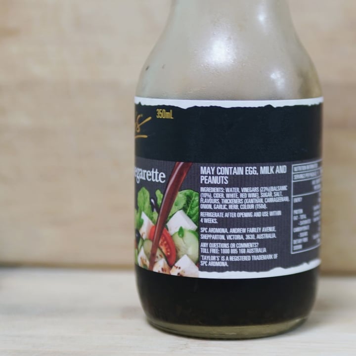 photo of Taylor's Balsamic Vinaigrette Dressing shared by @simhazel on  05 Oct 2019 - review