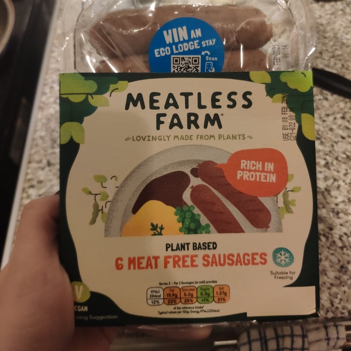 photo of Meatless Farm Meat Free Sausages shared by @telmasegura on  03 Feb 2021 - review