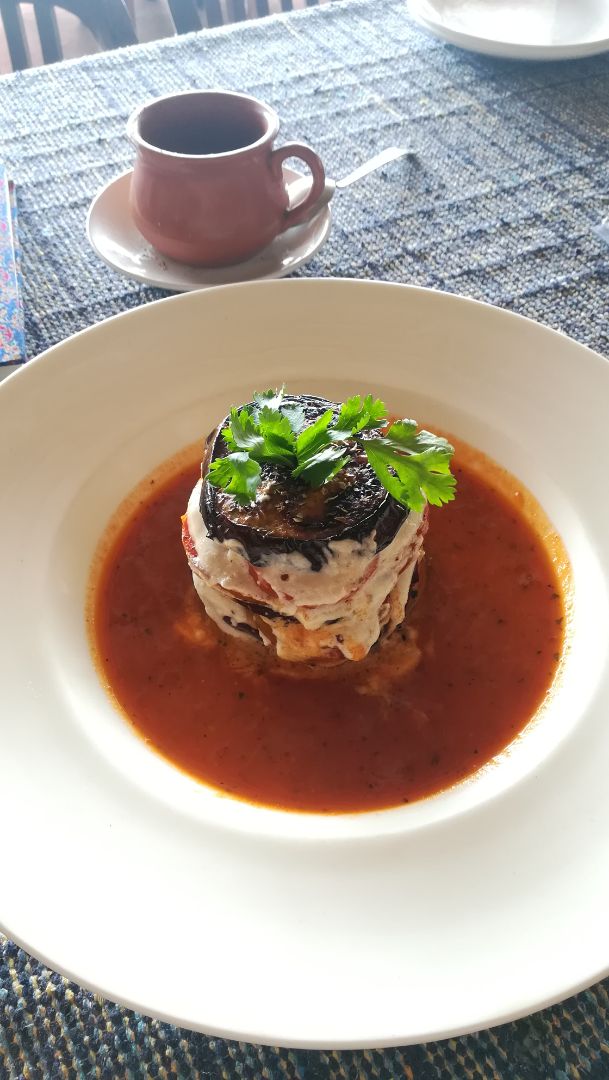 review photo of 60's Cafe Delmar/ Beatles Cafe Eggplant Lasagne shared by @sophieluise on 26 Oct 2019 - review