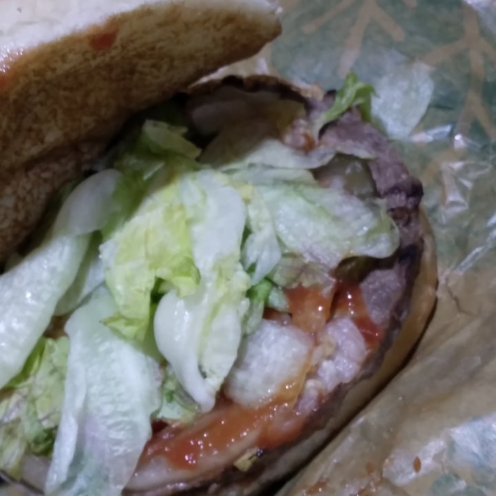 photo of Burger King Plant Based Whopper shared by @notcow on  05 Jul 2022 - review