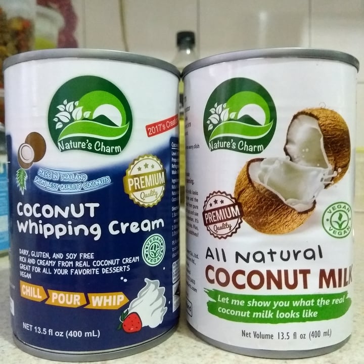 photo of Nature's Charm Coconut Whipping Cream shared by @refinnej on  23 Feb 2021 - review