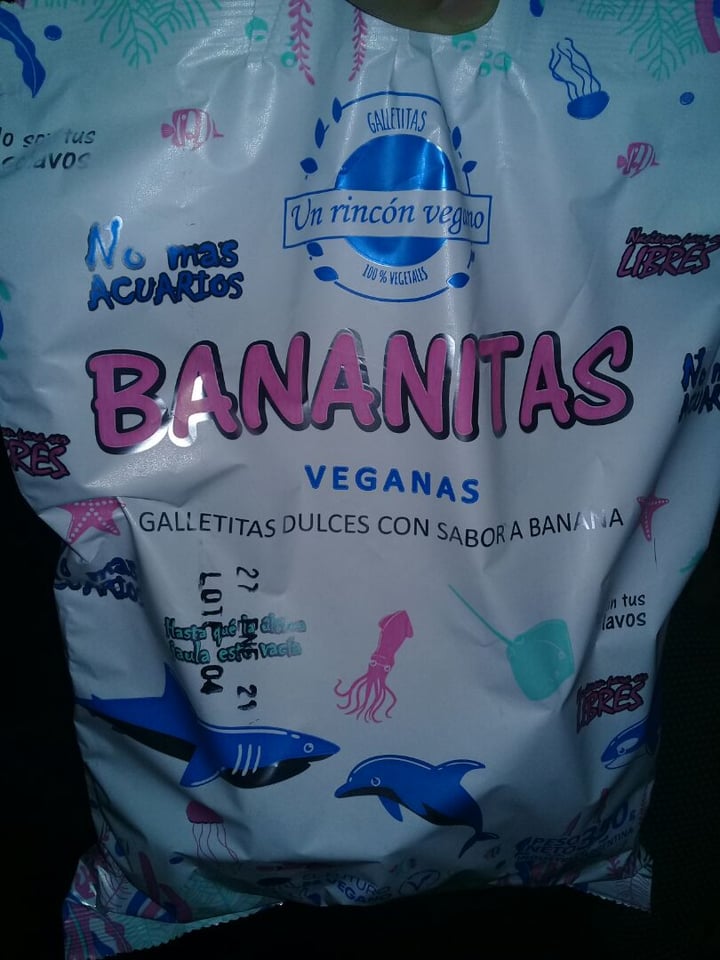 review photo of Un Rincón Vegano Bananitas Galletitas Dulces con sabor a Banana shared by @honoluluvegan on 18 Apr 2020 - review