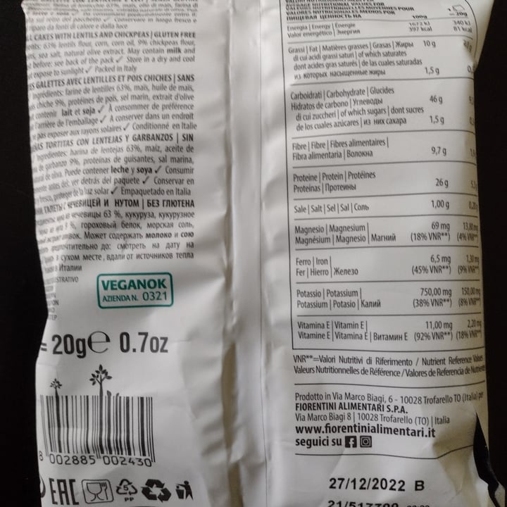 review photo of Fiorentini Si & No lenticchie e ceci shared by @hannabee on 28 Jan 2022 - review
